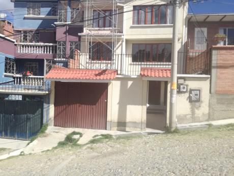 Alquiler Casa Dos Pisos Zona Llojeta !!