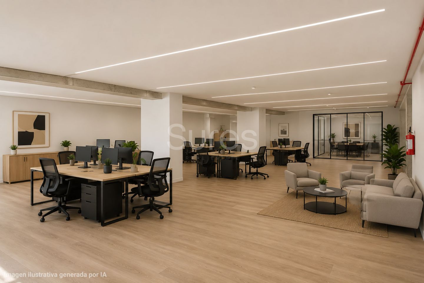 Alquiler de Oficina a estrenar en Carrasco - Bilú Smart Office