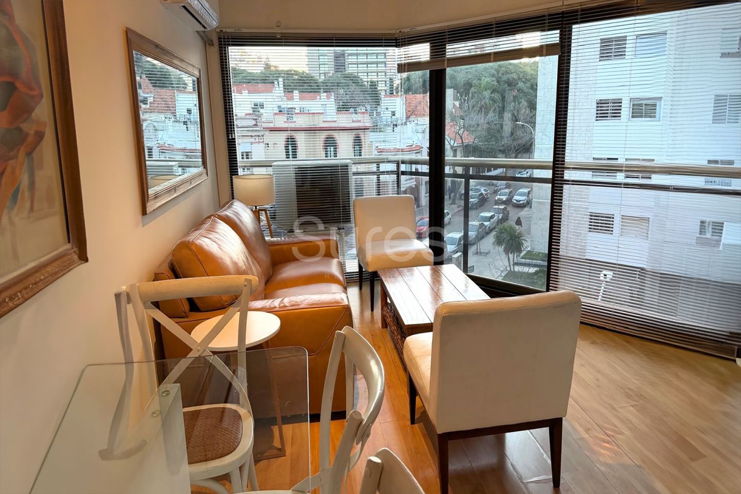 Alquiler de apartamento de 1 dormitorio amoblado en Pocitos, Montevideo · Foto 1