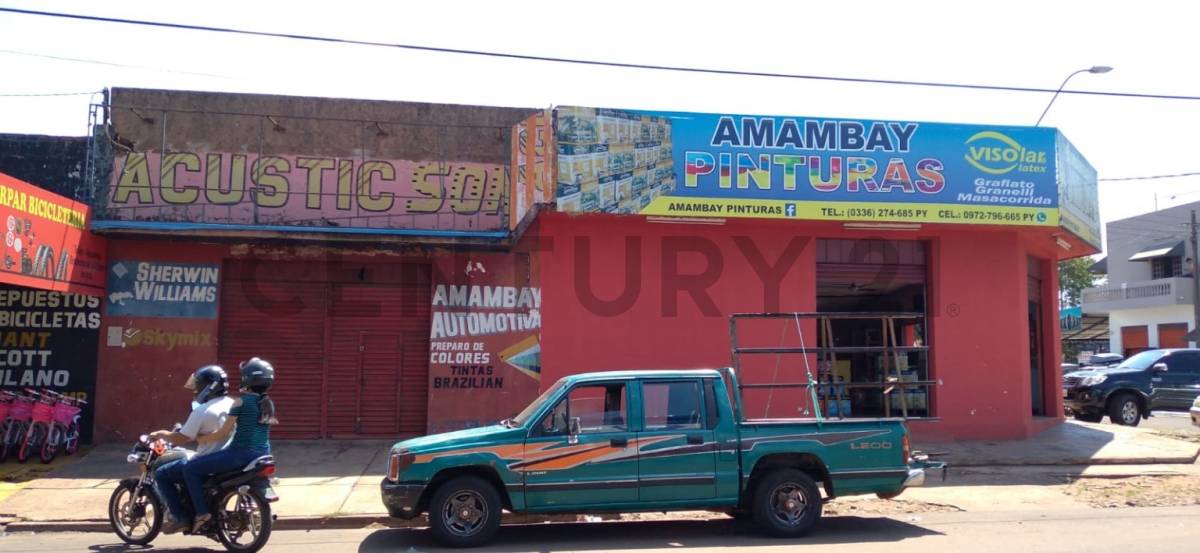 En venta Salones comerciales en la ciudad fronteriza de Amambay, PJC - foto 2