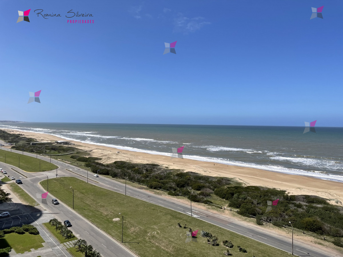 APARTAMENTO EN ALQUILER PUNTA DEL ESTE CON VISTA AL MAR 2 DORMITORIOS EXELENTE!!!