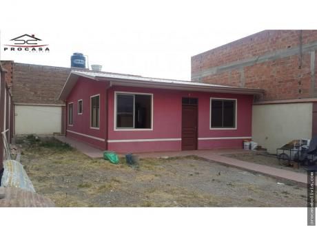 Circunvalacion-melchor Perez Casita 1 Planta