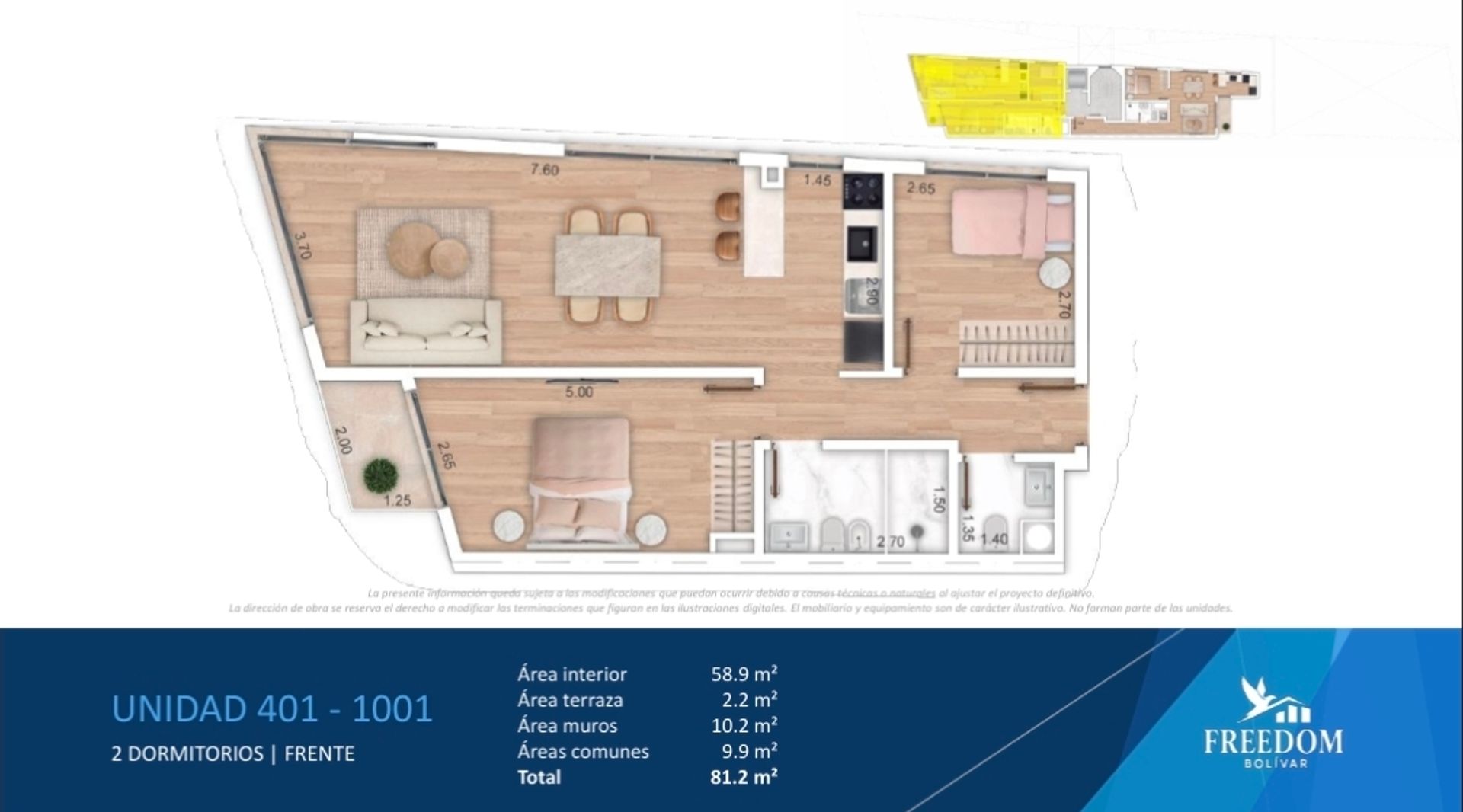 Apartamento en venta en Pocitos
