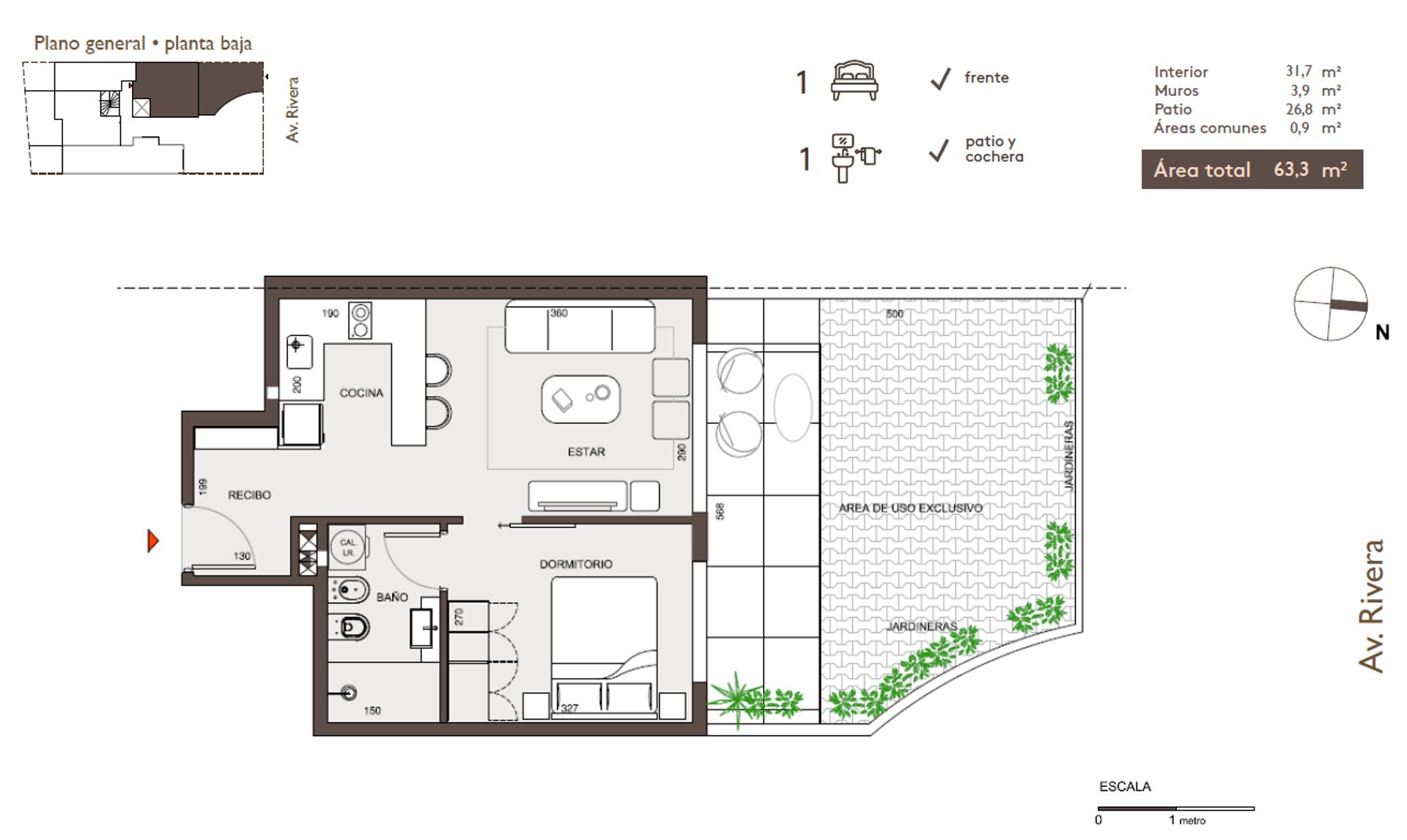 Apartamento en venta en Malvín