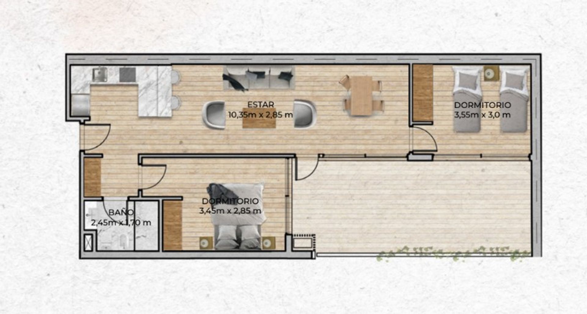 Apartamento en venta en Centro