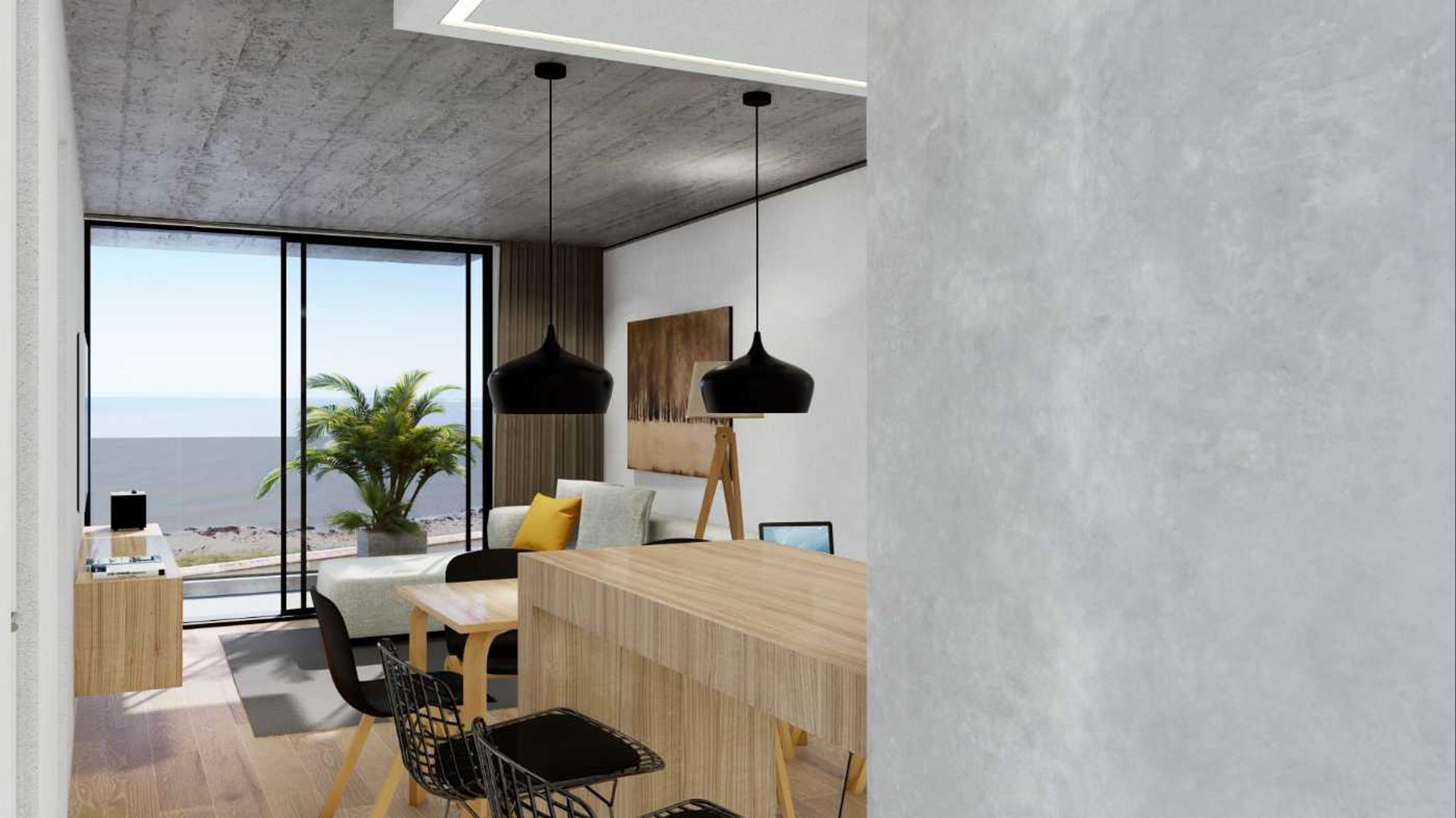 Venta apto 1 dormitorio con terraza en Pocitos