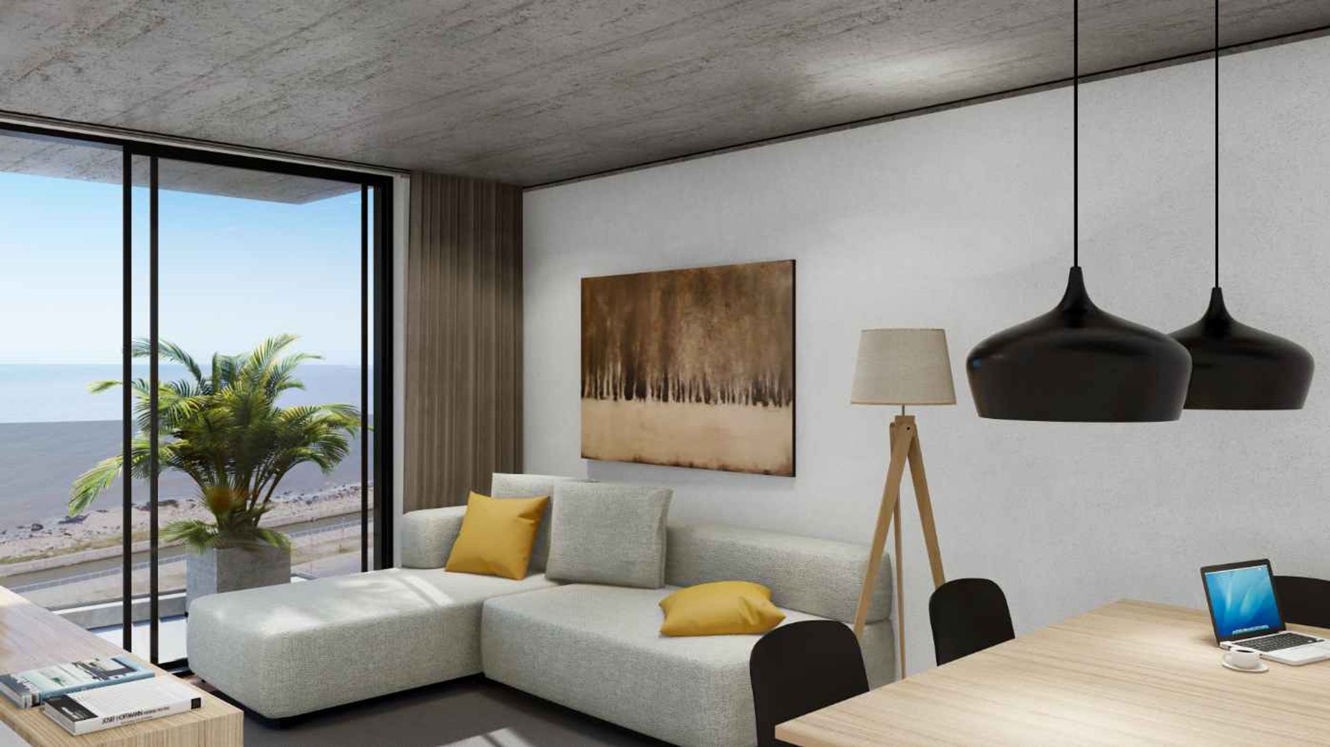 Venta apto 1 dormitorio con terraza en Pocitos