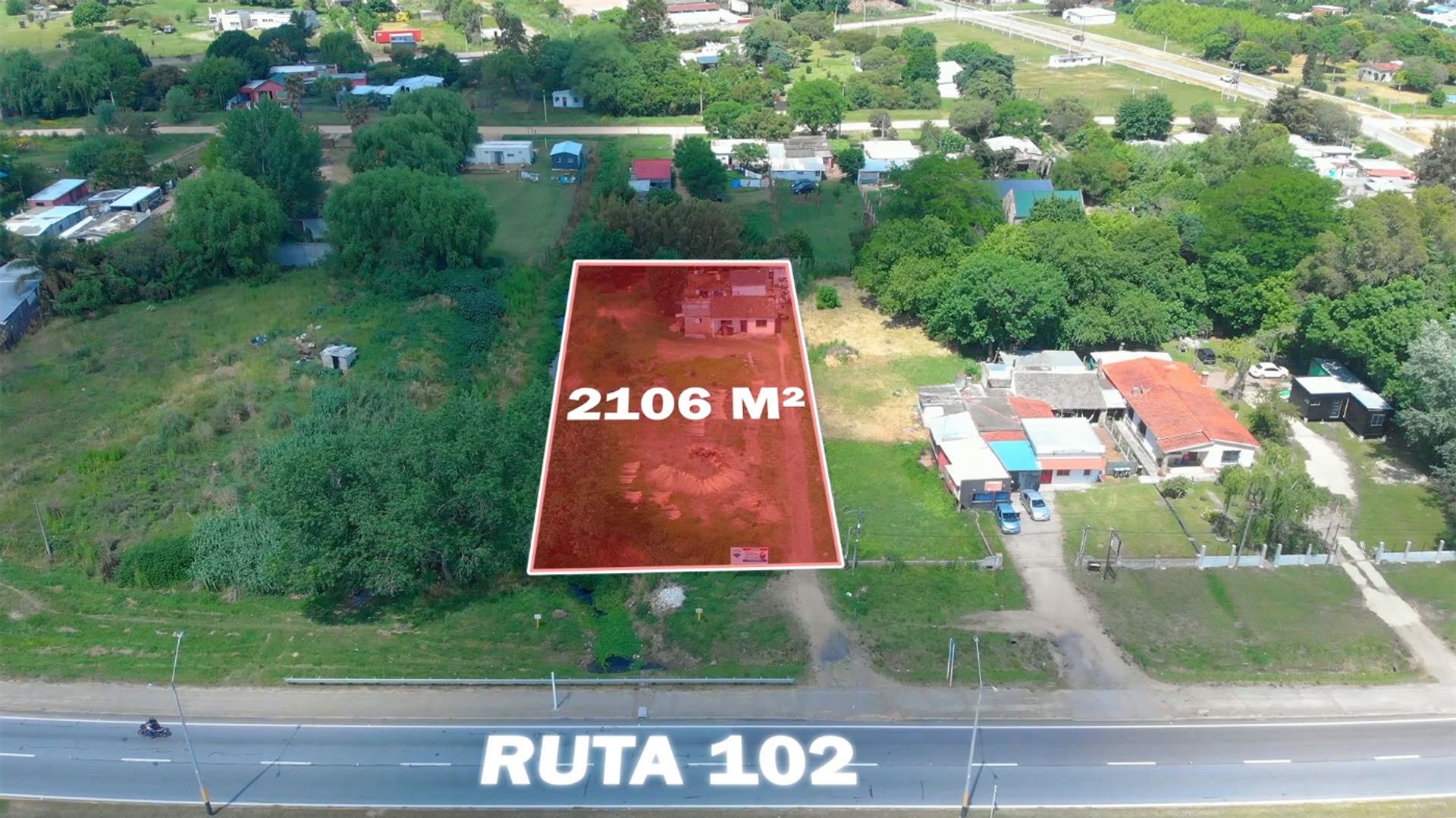 Alquiler de terreno sobre R 102 cerca Zonamérica · Foto 2