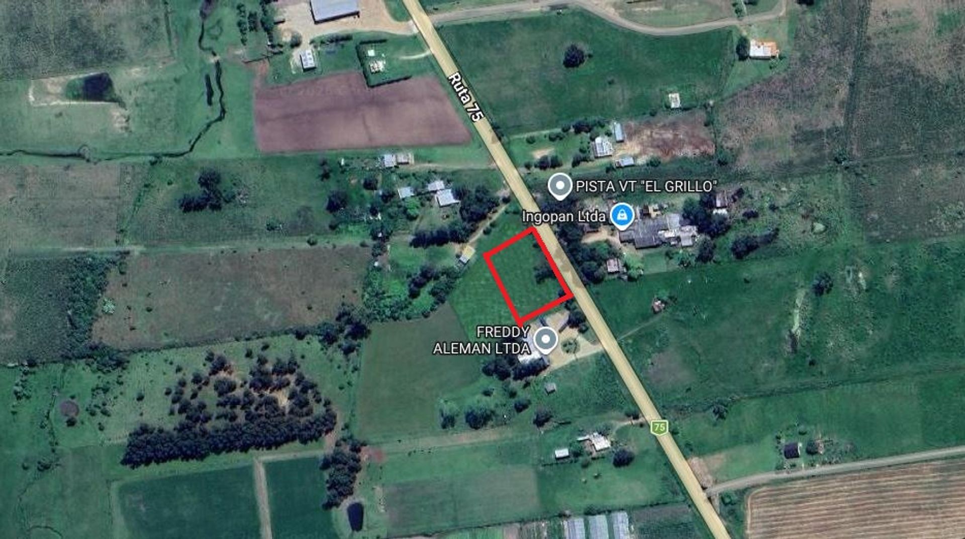 Alquiler terreno de 5.000m² sobre Ruta 75 Pando · Foto 1