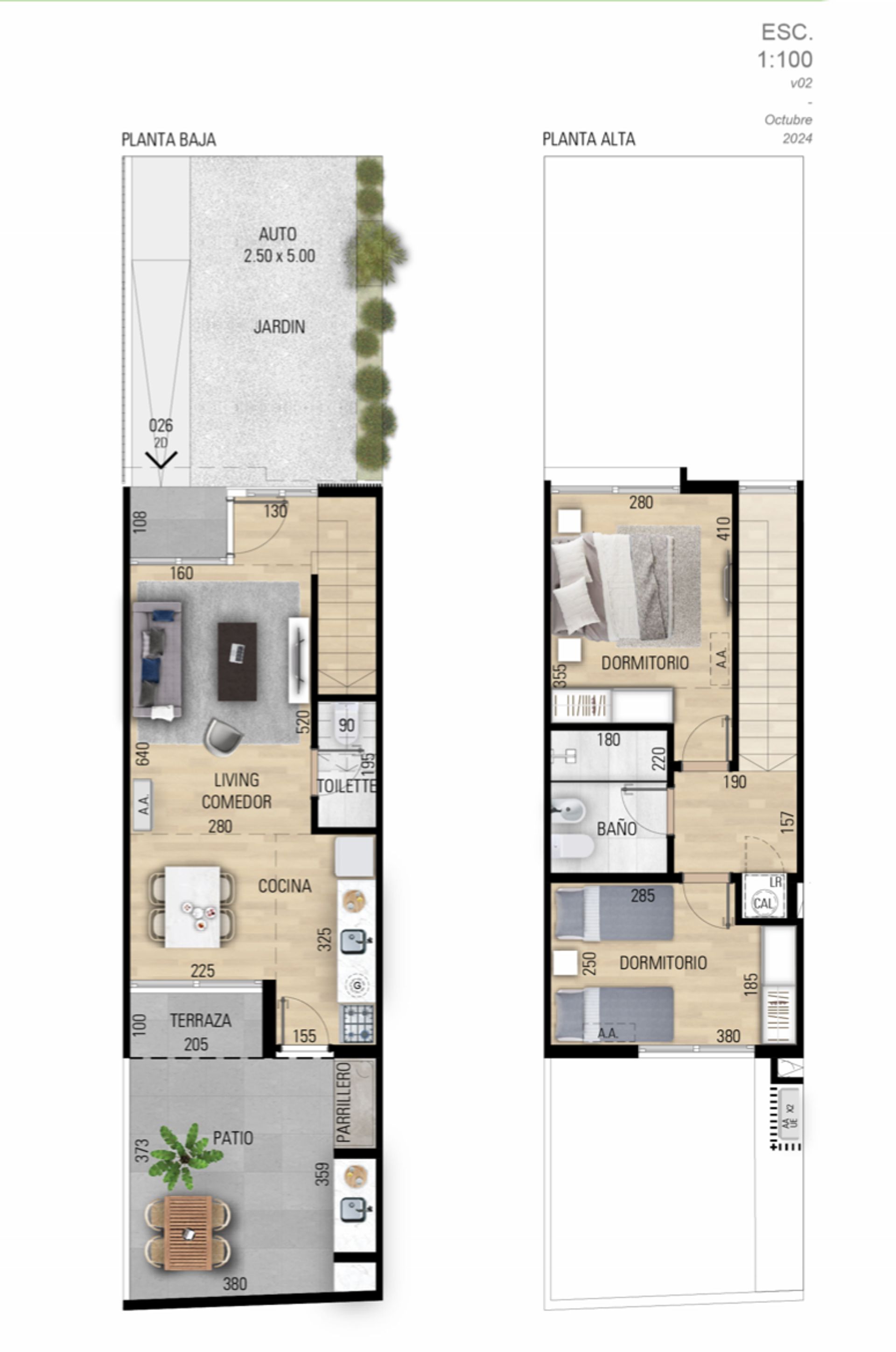 VENTA APARTAMENTO 2 DORMITORIOS EN POZO EN PRADO