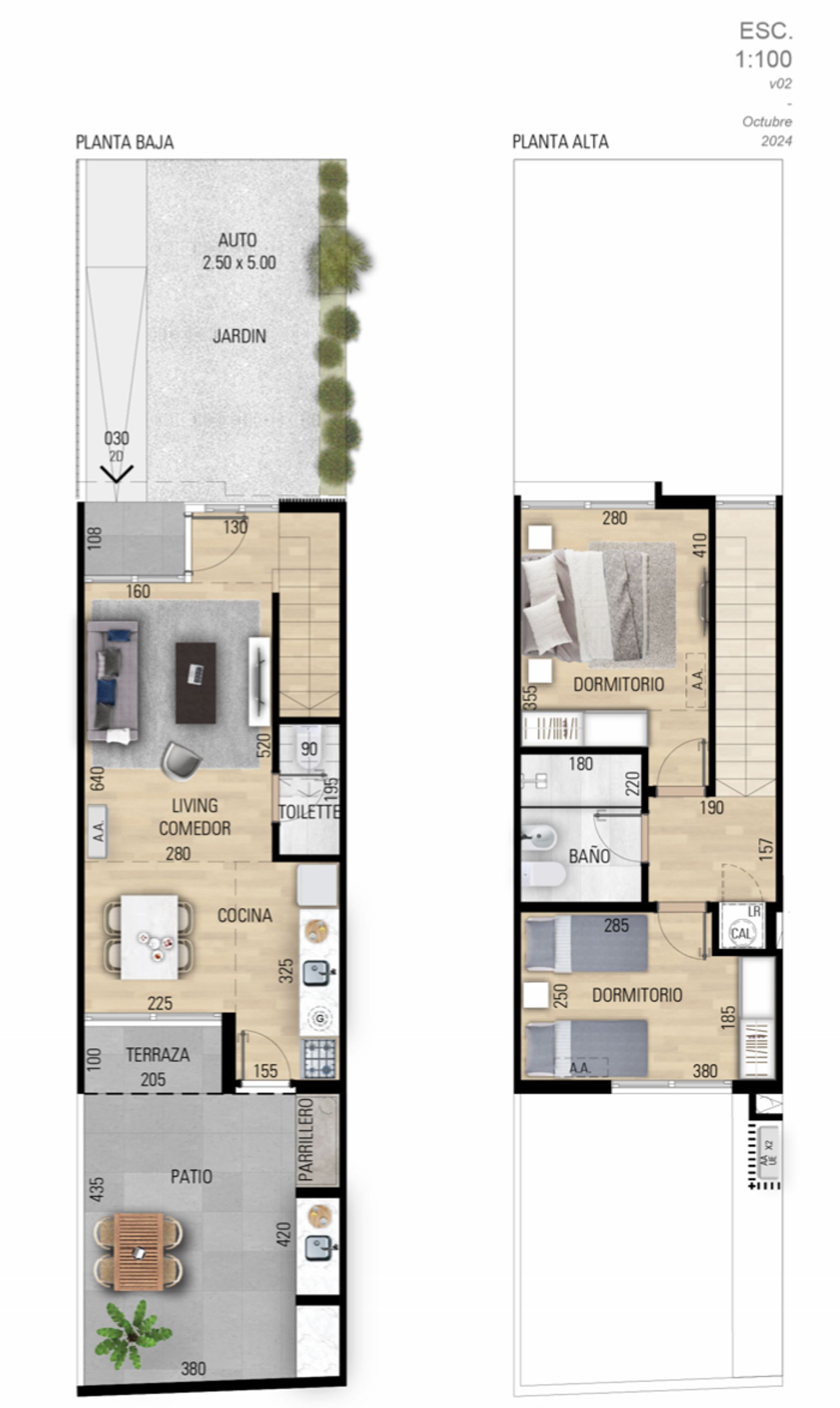 VENTA APARTAMENTO 2 DORMITORIOS EN POZO EN PRADO