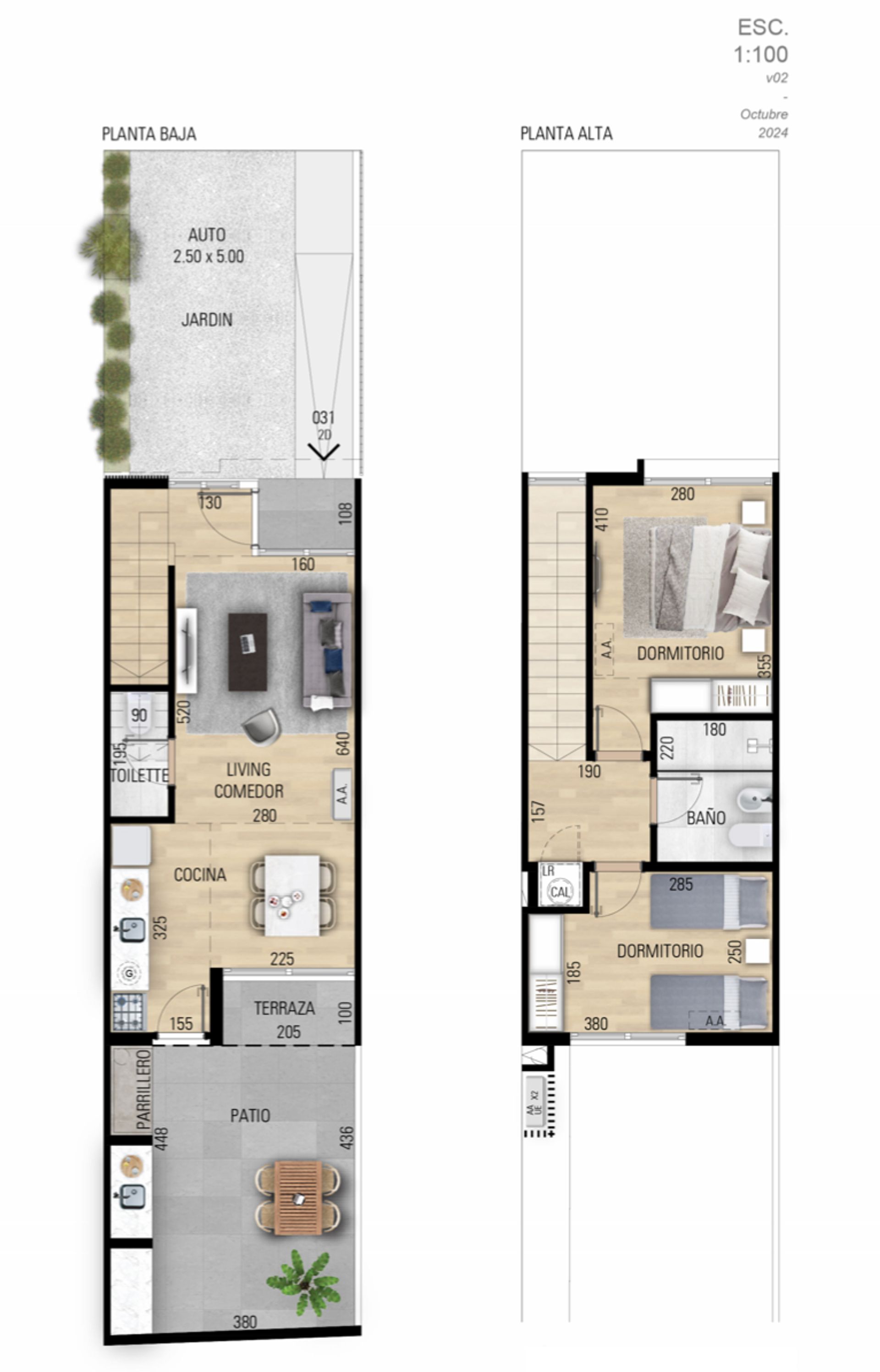 VENTA APARTAMENTO 2 DORMITORIOS EN POZO EN PRADO