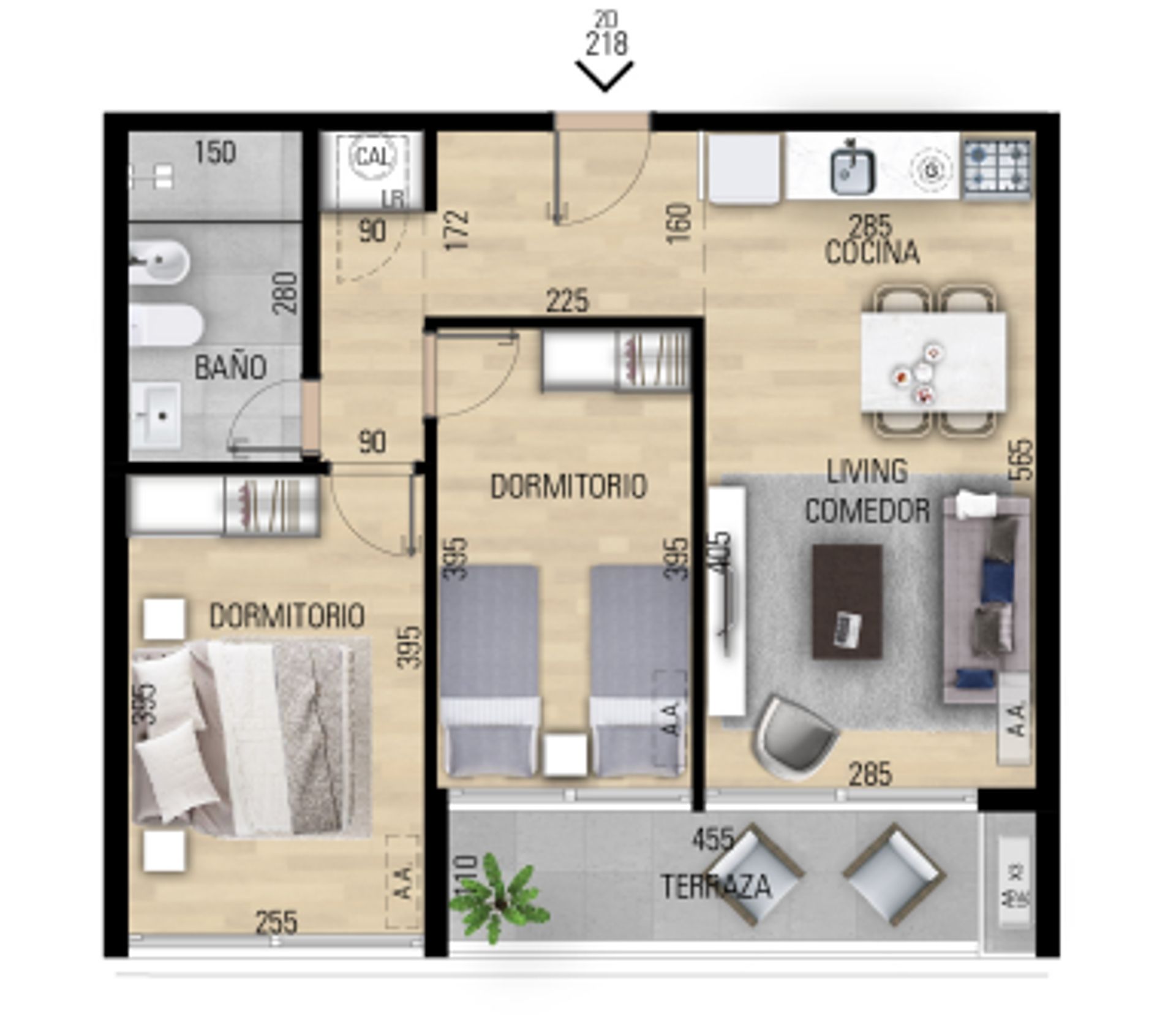 Apartamento en venta en Prado