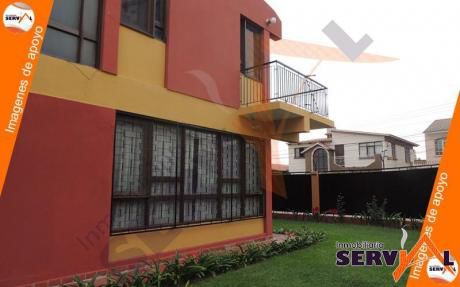 Casa En Anticrético, Inmediaciones Av. Beiging Y Av.circunvalación