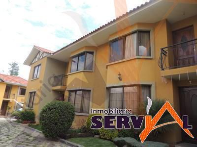 Casa De 2 Plantas En Venta En Condominio Zona Aldea Sos Inmediaciones Av. Ecologica
