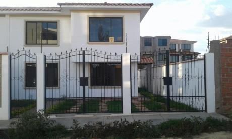 Casa En Venta, Dos Plantas A Estrenar, Zona Quintanilla
