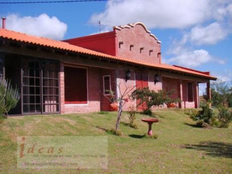 Excepcional !! Campo Casa De Campo Canelones, Prox A Minas 30 Has Imp Casa