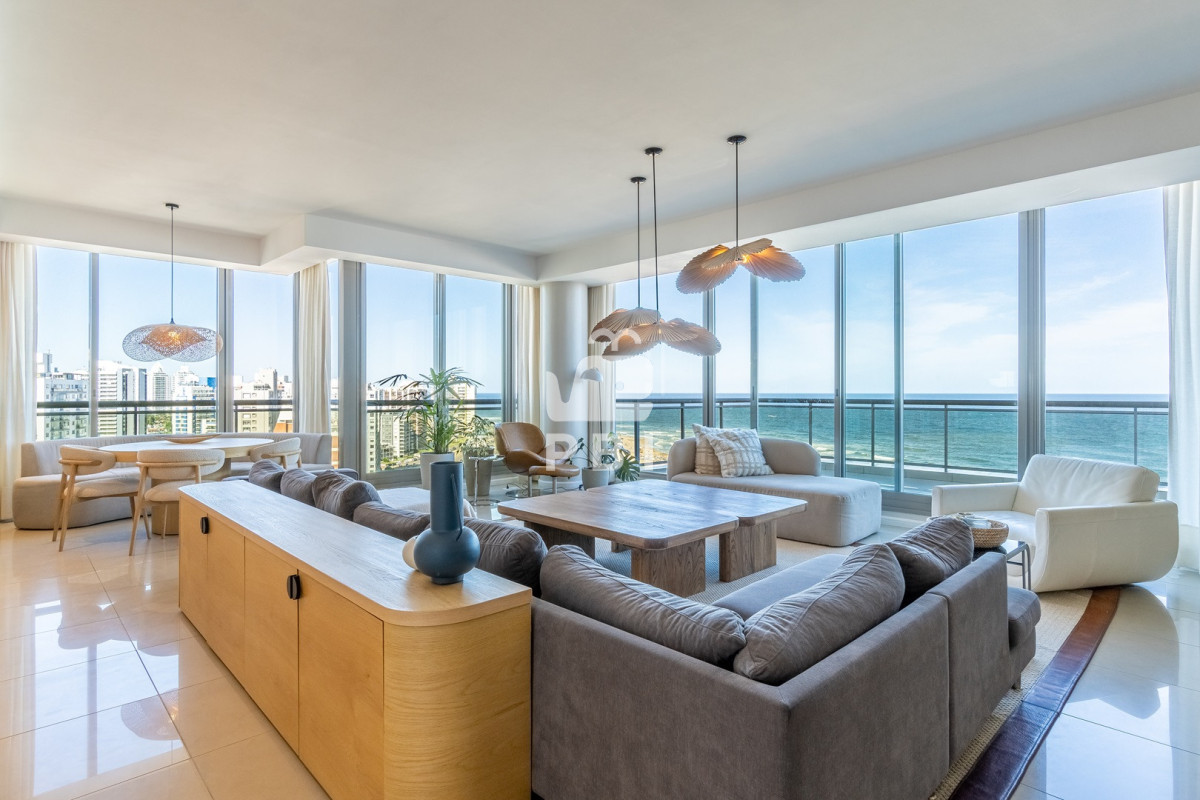Penthouse premium frente al mar en Playa Brava: piscina privada y vistas ininterrumpidas a la isla - Imperiale Torre I - Ref : PBI15542