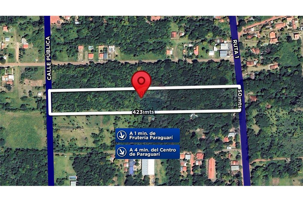 TERRENO 2.1 HAS S/ RUTA 1 PARAGUARI,ZONA FRUTERIA — foto 2