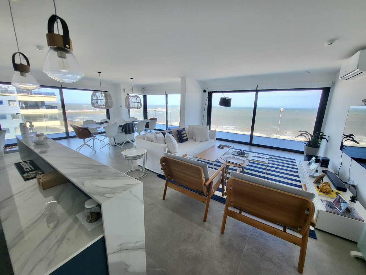 Apartamento en primera línea, Punta del Este - 3 dormitorios