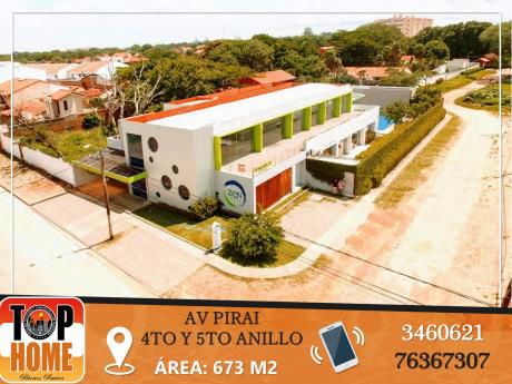 Hermoso Salon En Alquiler En Av Pirai