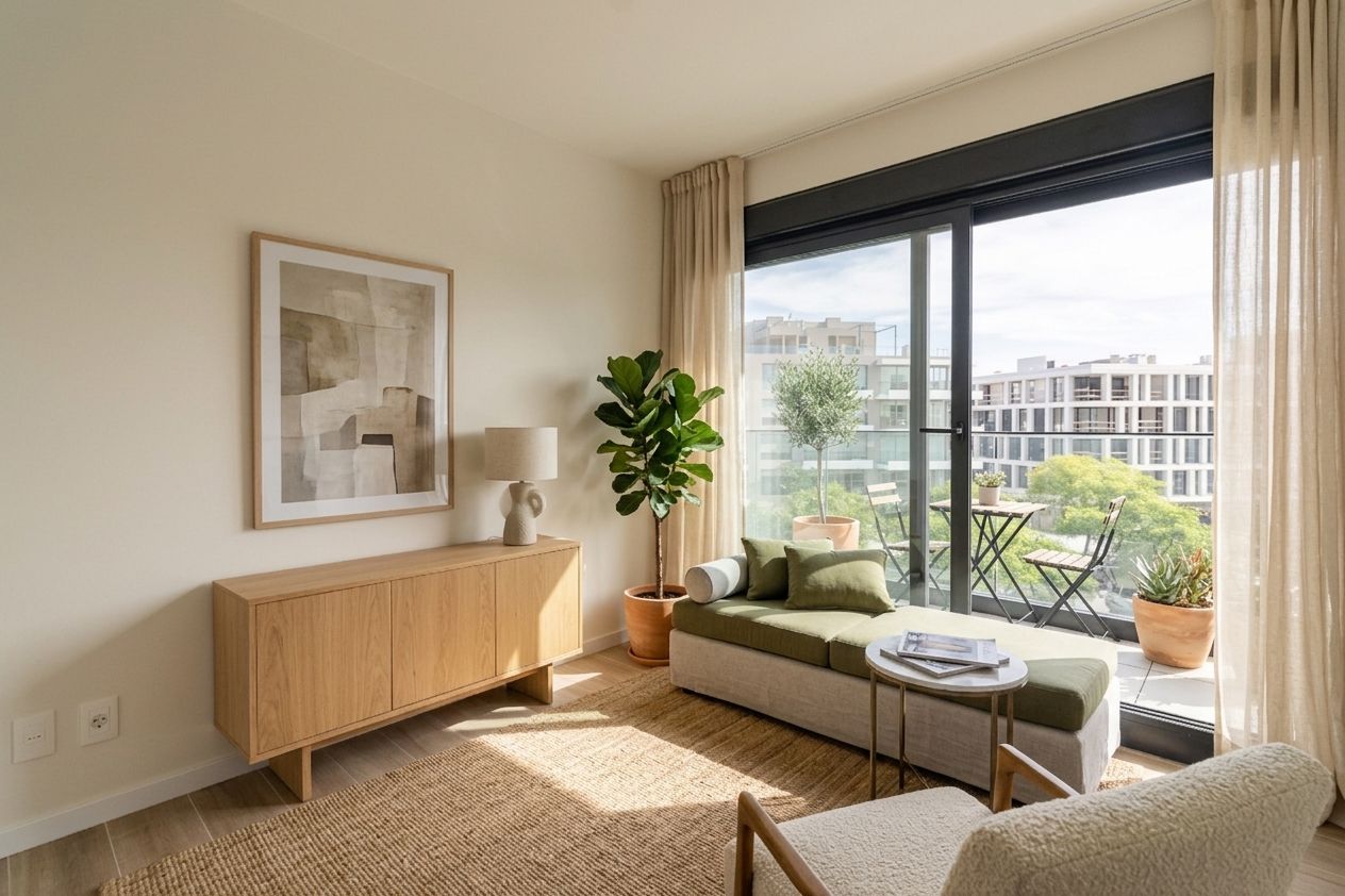 Alquiler apartamento 2 dormitorios con terraza, parrillero y garage en Barrio Parques · Foto 4