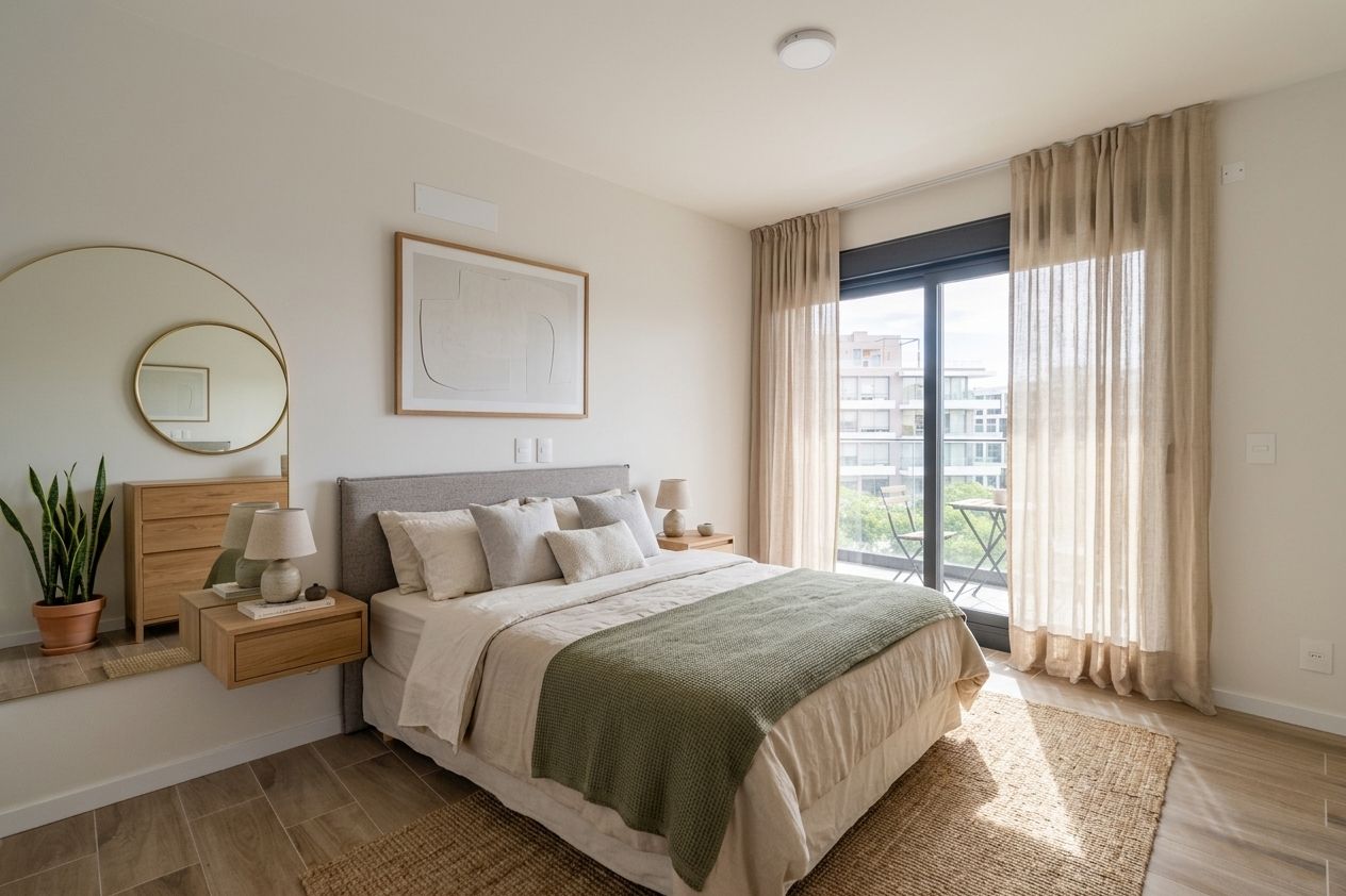 Alquiler apartamento 2 dormitorios con terraza, parrillero y garage en Barrio Parques · Foto 3