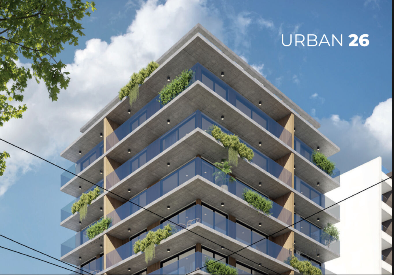 Venta de apartamentos de 1 dormitorio en Pocitos, Urban 26