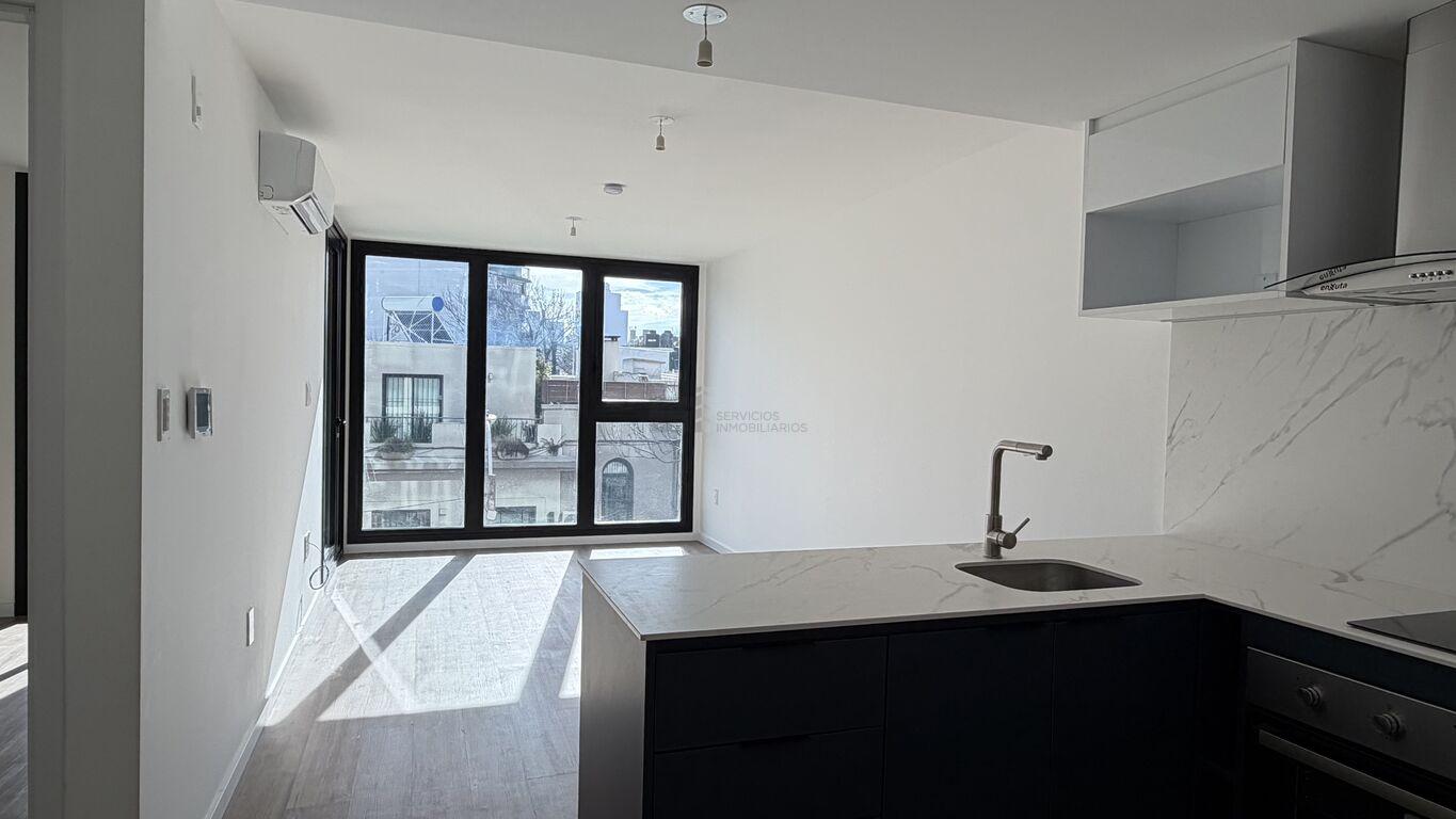 Si Alquila apartamento 1 dormitorio a estrenar balcón Pocitos