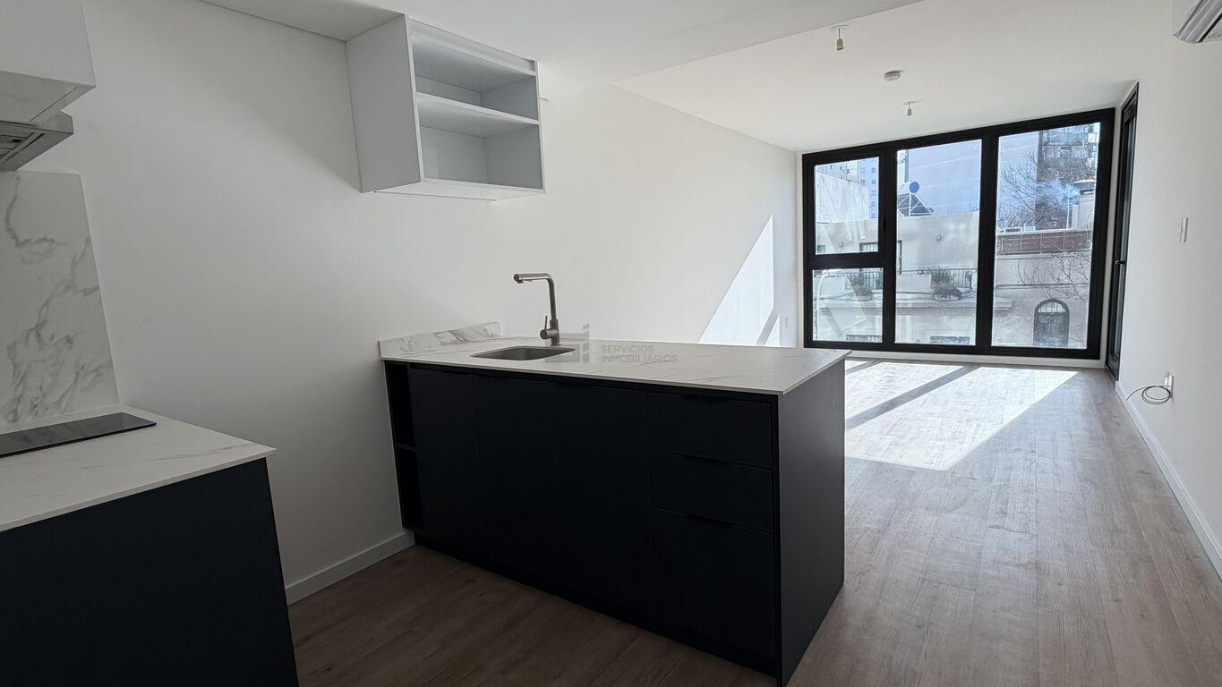 Si Alquila apartamento 1 dormitorio a estrenar balcón Pocitos