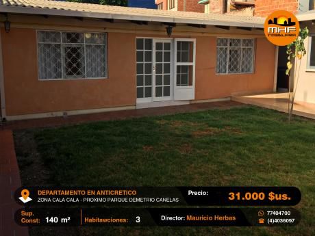 Departamento Planta Baja Con Jardín Semiindependiente Demetrio Canelas