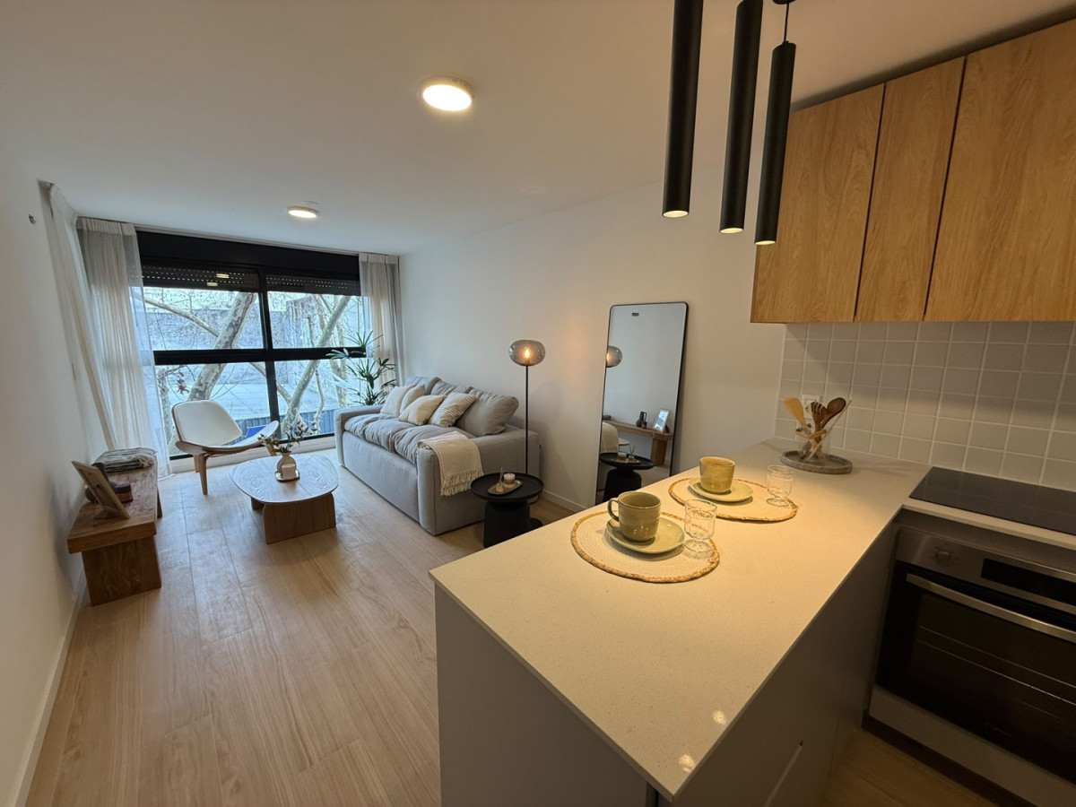 Venta de Apartamento en Obra de 1 Dormitorio en Barrio Sur