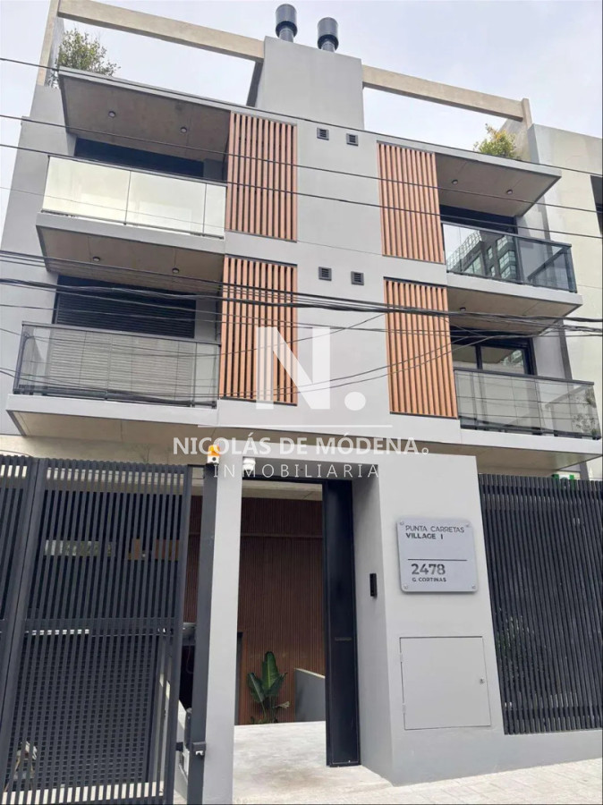 Apartamento 1 dormitorio con patio exlusivo en Punta Carretas