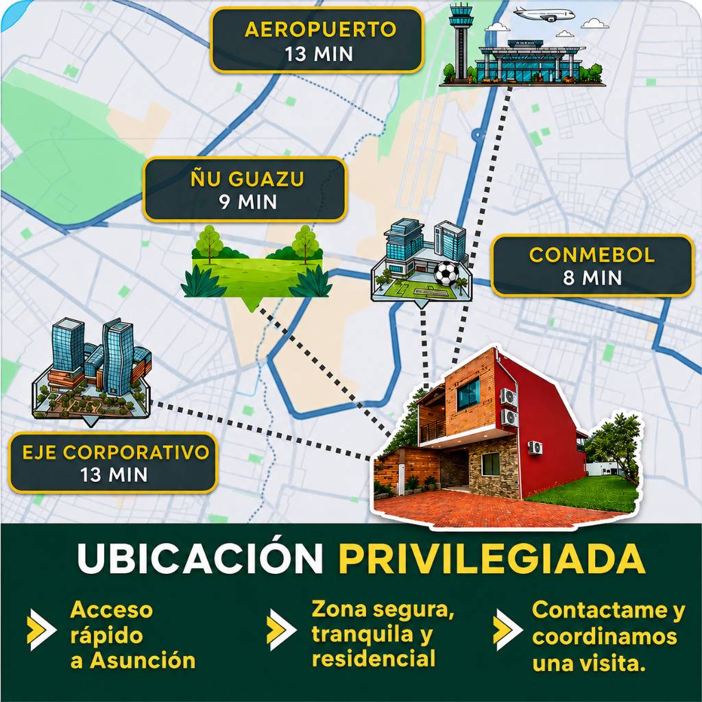 ALQUILO CASA AMOBLADA  EN LUQUE LAURELTY — foto 3