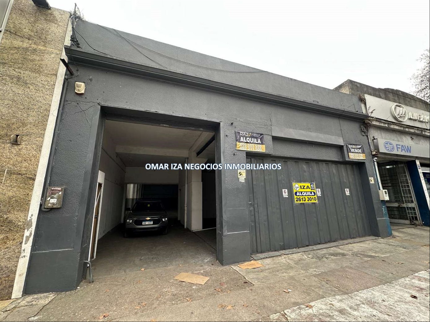 ALQUILER LOCAL COMERCIAL SOBRE GENERAL FLORES, GALPON, DEPOSITO, OFICINAS, CAMIONES