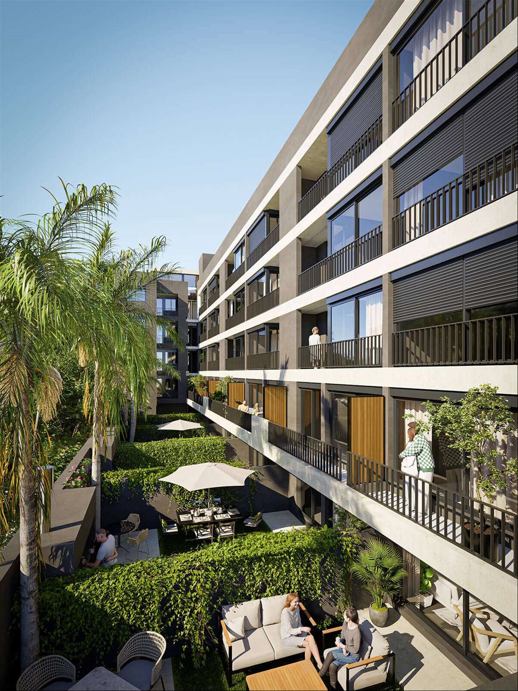 Venta monoambiente con patio en Puerto del Buceo