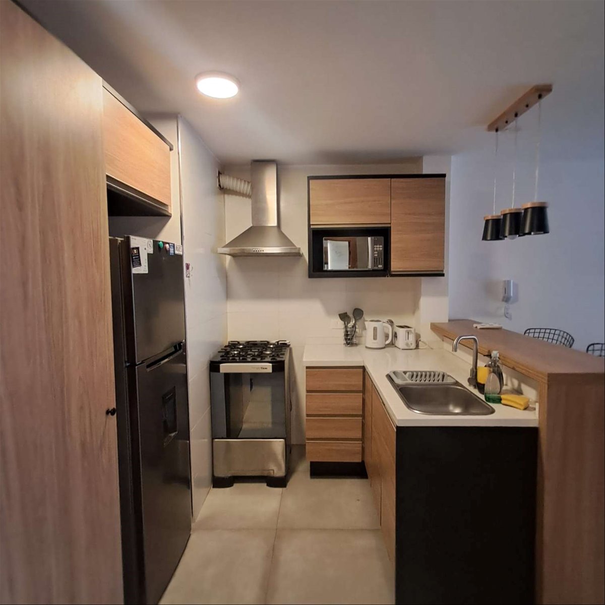 Apartamento de 1 dormitorio amueblado con garage · Foto 3