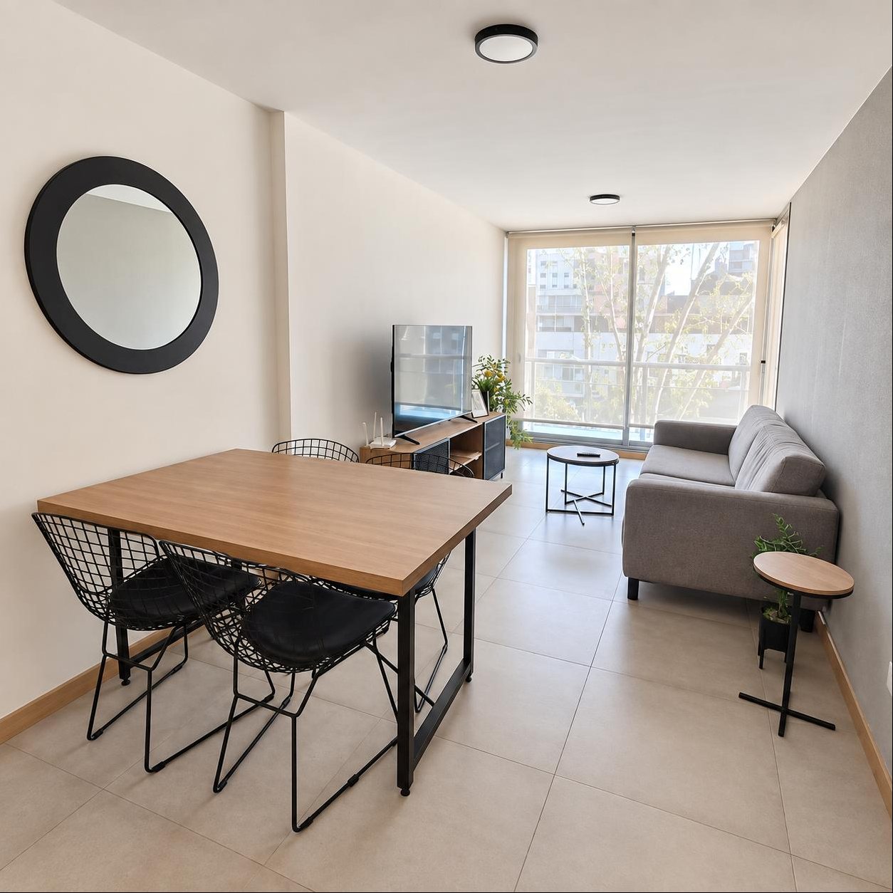 Apartamento de 1 dormitorio amueblado con garage · Photo 1