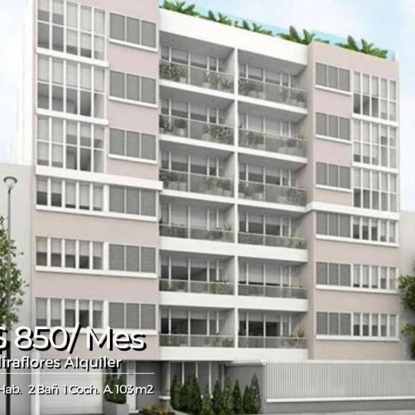 Departamento en alquiler en Miraflores