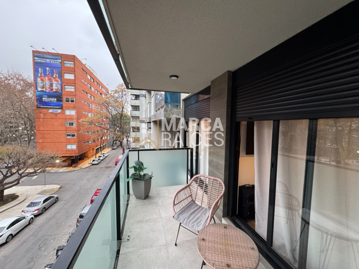 Alquiler Divino Apartamento 1 Dormitorio Amoblado con Balcón al Frente Pocitos · Foto 5