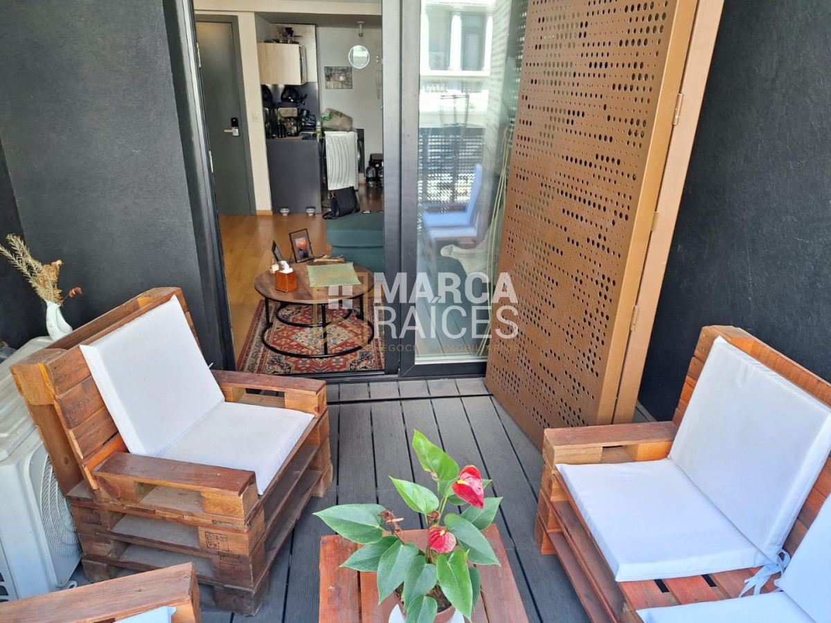 Alquiler Apartamento moderno 1 Dormitorio Barrio Sur Montevideo