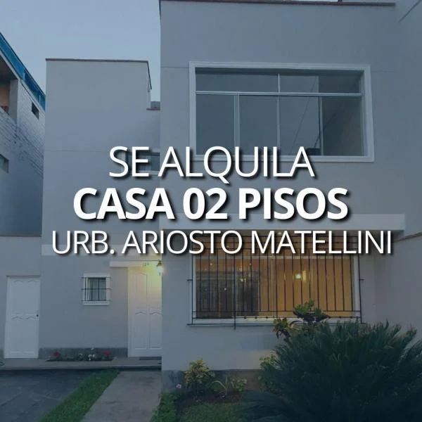 Casa en alquiler en Chorrillos