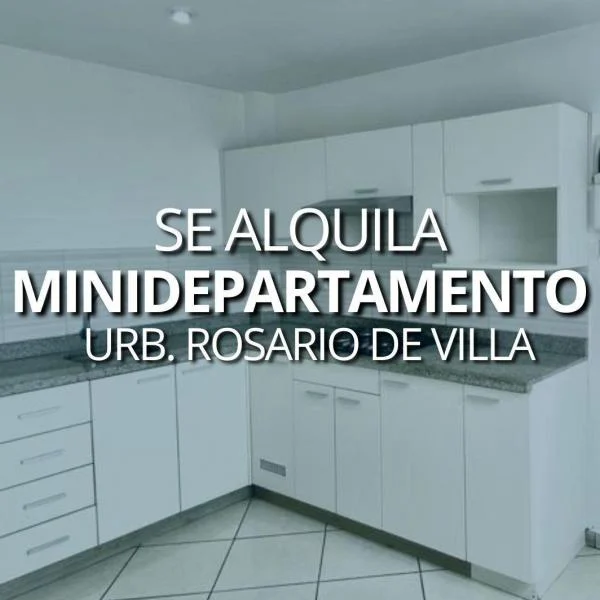 Minidepartamento en alquiler en Chorrillos