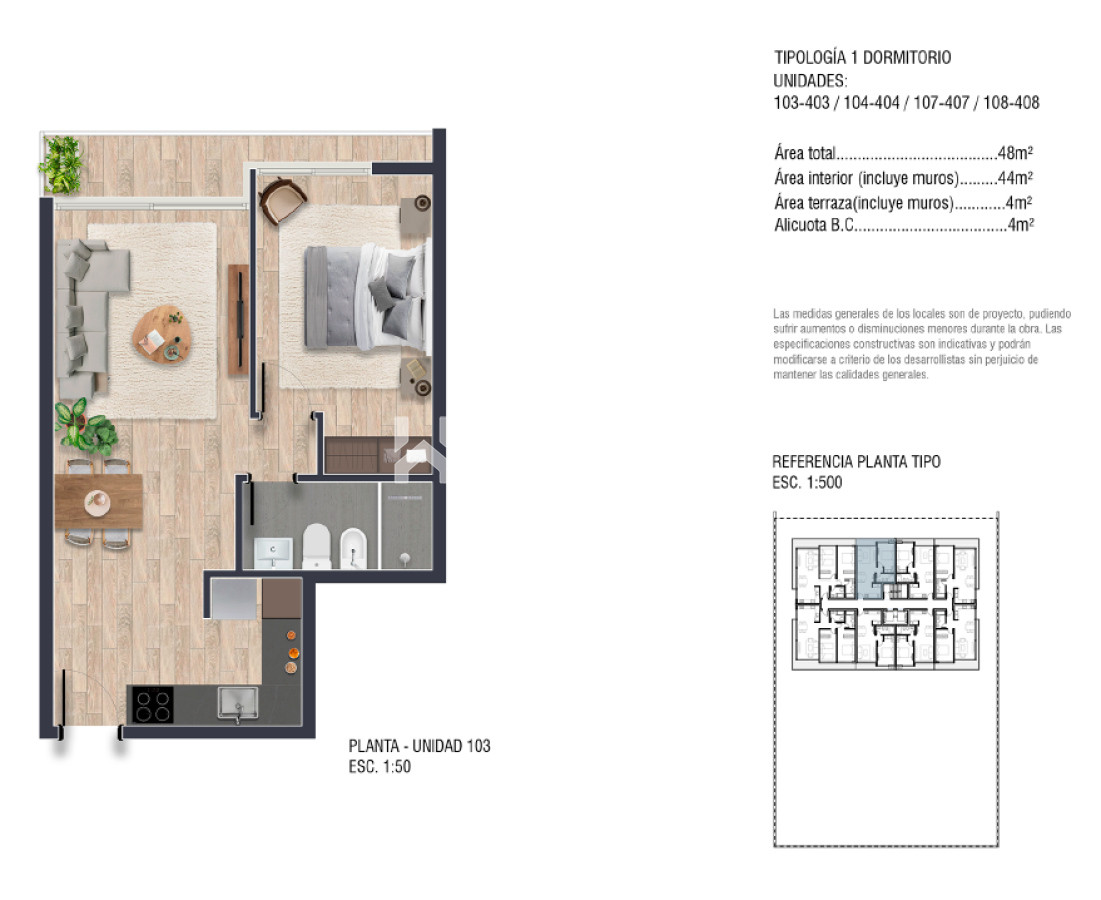 Apartamento en alquiler en Península