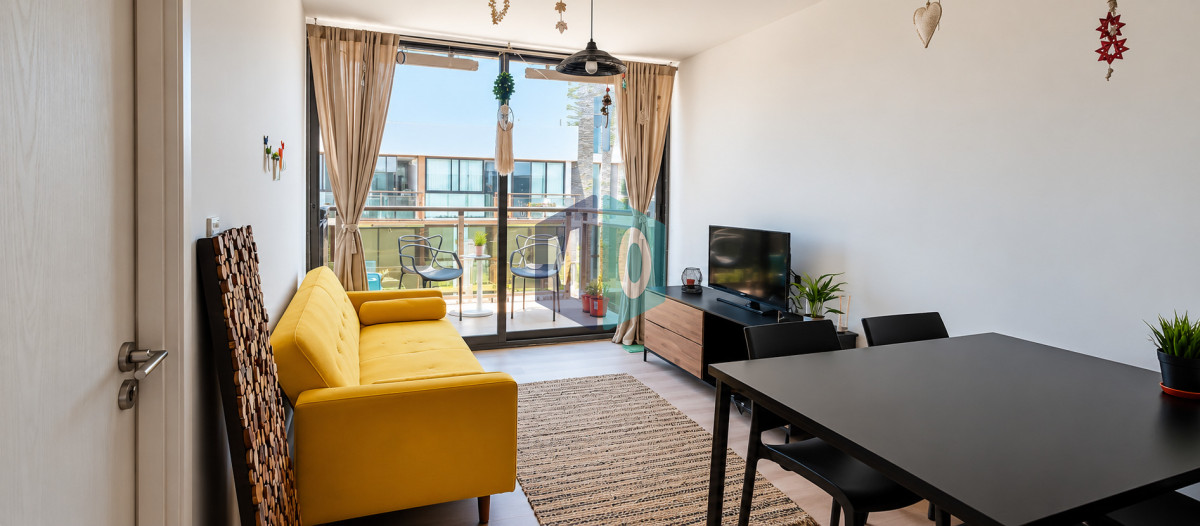 Venta apartamento 1 dormitorio amoblado con balcón y cochera - Los Dólmenes, Maldonado