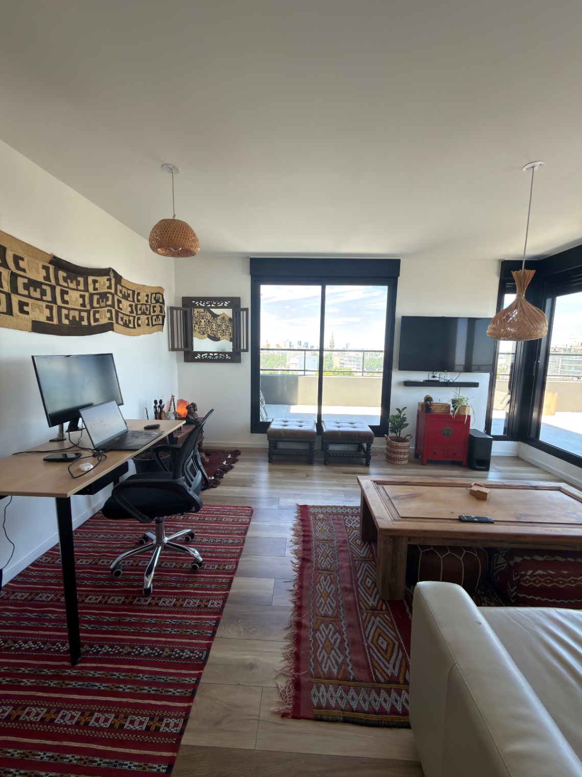 Penthouse en alquiler 1 dormitorio con terraza propia con cochera en Cordón