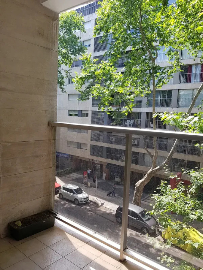 Alquiler Apartamento 1 Dormitorio Pocitos con balcon y garaje · Foto 2