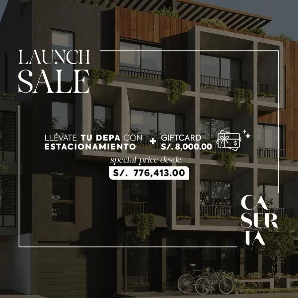 Departamento en venta en Miraflores