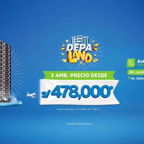 Departamento en venta en Jesús María