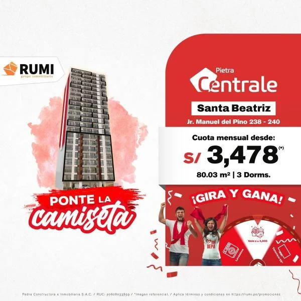 Departamento en venta en Cercado de Lima